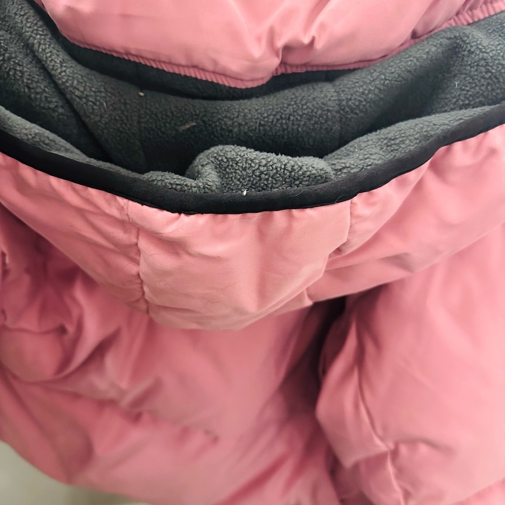 Kids Pink Puffer Jacket